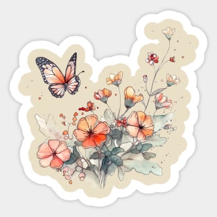 summer meadow Sticker